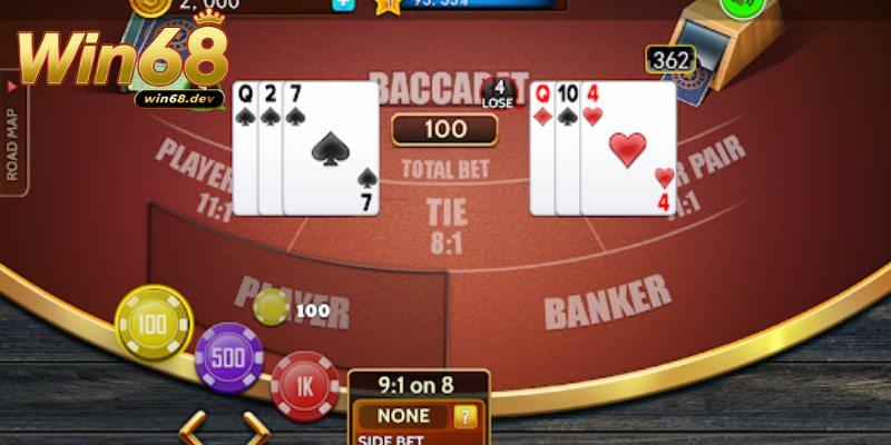 Baccarat Win68 – Chiến lược chơi thông minh từ cao thủ 3 Chia sẻ luật chơi Baccarat win68 dễ hiểu từ cơ bản